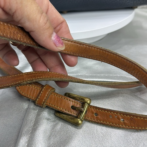 (X1) Dooney & Bourke vintage grained leather crossbody bag 80s, Y2K - Picture 3 of 16